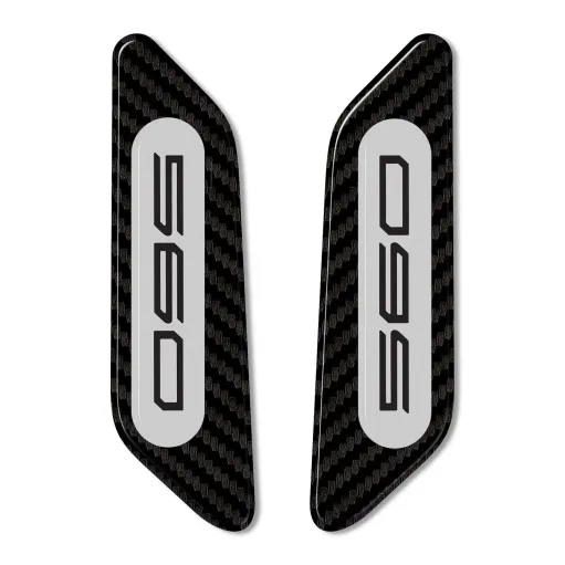 MF3533 Adesivi Cover Carena Specchietti Grigio Yamaha 560 TMax - 2022 a 2024