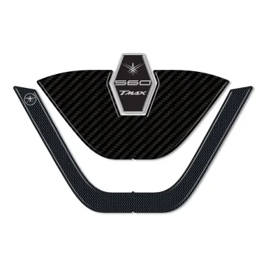 MF3534 - Adesivo Cover Carbonio per Tunnel Accensione Yamaha TMax 560 2022/2024