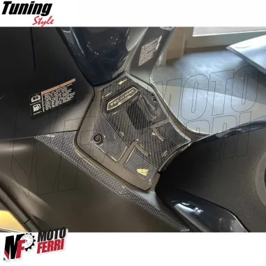 MF3535 Adesivo Cover Protezione Tunnel Centrale Yamaha TMax 560 da 2022 a 2024