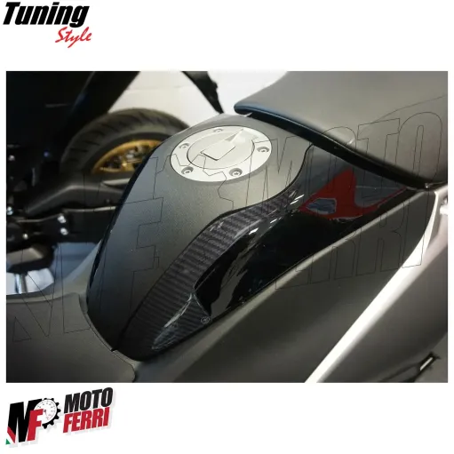 MF3537 Adesivo Cover Protezione per Tunnel Centrale Yamaha TMax 560 2022 / 2024