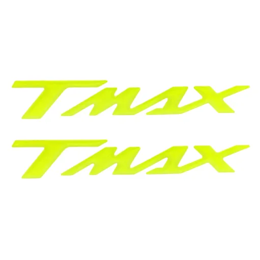 MF3540 Kit 2 Adesivi Giallo Fluo 3D Carena Posteriore Yamaha TMax 500 530 560