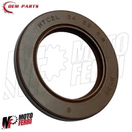 Paraolio Motore 34 x 52 x 5,8 Viton per Suzuki Burgman 250 400 / Epicuro 125 150 2
