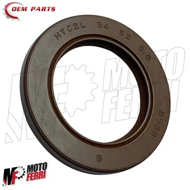 Paraolio Motore 34 x 52 x 5,8 Viton per Suzuki Burgman 250 400 / Epicuro 125 150