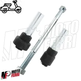 Kit Revisione Silent Block Supporto Motore Perno Dado per Vespa PX PE 125 150 2