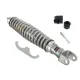 AMMORTIZZATORE POSTERIORE CARBONE REGOLABILE GRIGIO VESPA 125 150 200 PX T5 ET3