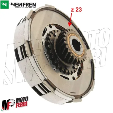 MF3555 Frizione Completa Newfren 4 Dischi 7 Molle Z 23 Piaggio Vespa PX 200 PE