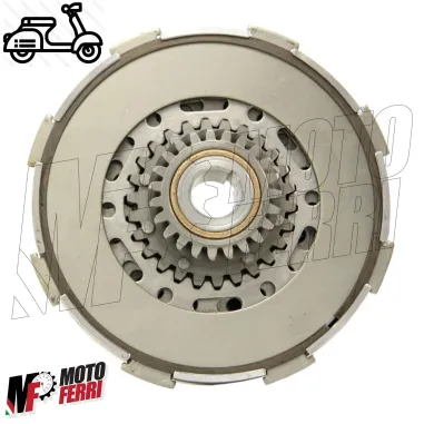MF3556 Frizione Completa 3 Dischi 7 Molle Z 23 Piaggio Vespa PX 200 PE