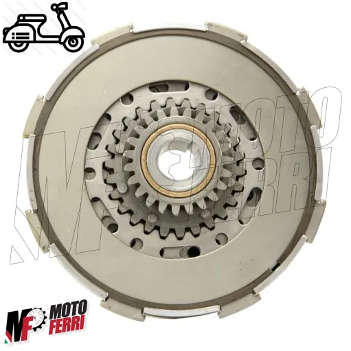 MF3556 Frizione Completa 3 Dischi 7 Molle Z 23 Piaggio Vespa PX 200 PE