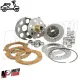 MF3557 Frizione Completa 3 Dischi 6 Molle Z 21 Denti Vespa PX 125 150 177