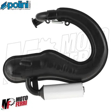 MF1012 Marmitta Polini Vespa 50 PK XL HP FL con Silenziatore in Alluminio