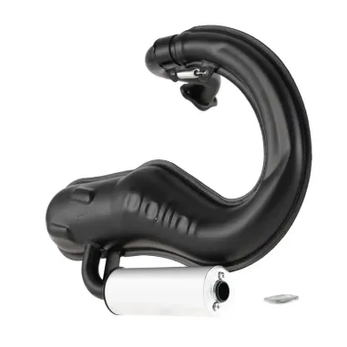 MF1012 Scarico Marmitta Polini Vespa 50 PK S XL HP Silenziatore in Alluminio