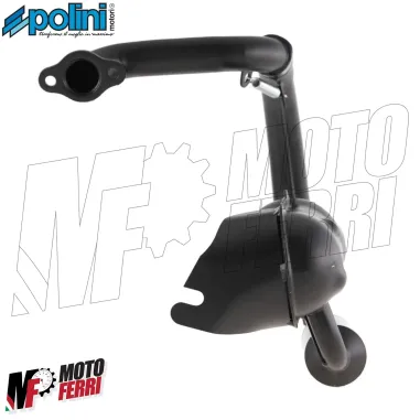 MF1012 Scarico Marmitta Polini Vespa 50 PK S XL HP Silenziatore in Alluminio