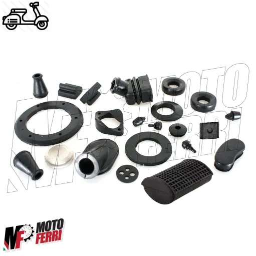 Kit Gommini Telaio Restauro per Piaggio Vespa 50 Special R L N 125 ET3 Primavera