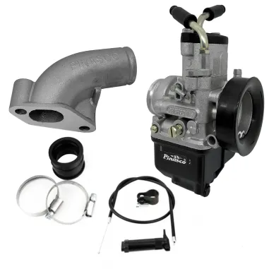 MF3566 Carburatore Pinasco + Collettore PHBH 30 Vespa PX 125 150 200