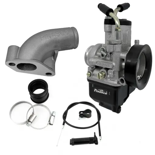 MF3566 Carburatore Pinasco + Collettore PHBH 30 Vespa PX 125 150 200