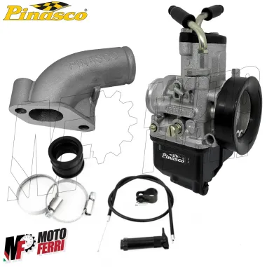 MF3566 Carburatore Pinasco + Collettore PHBH 30 Vespa PX 125 150 200