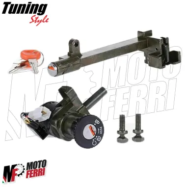 MF2195 Kit Serrature Quadro Chiave MBK Booster NG Yamaha BWS Track Rocket 50