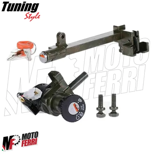 MF2195 Kit Serrature Quadro Chiave MBK Booster NG Yamaha BWS Track Rocket 50