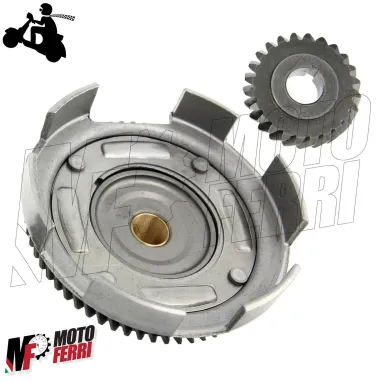 Campana Frizione 24 61 Denti Elicoidali Vespa 50 Special R L N Modifica 130 cc