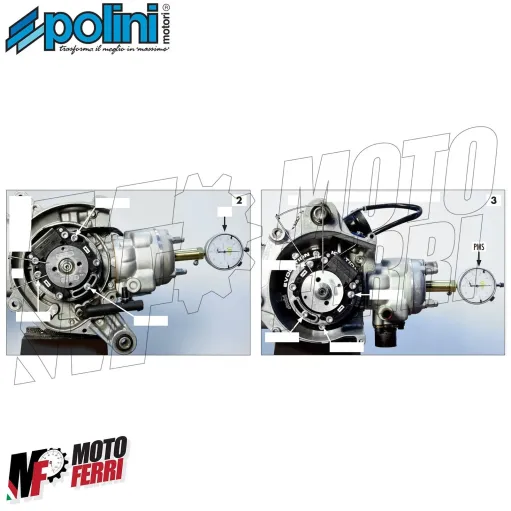 MF3584 Comparatore Polini Adattatore Candela Regolazione Anticipo Accensione