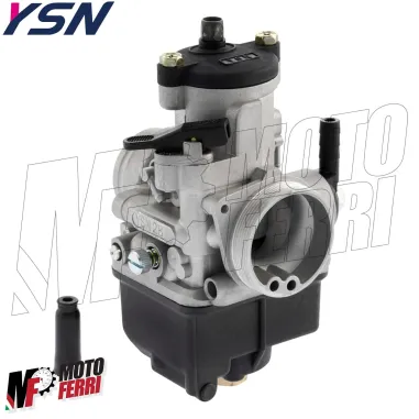 MF3596 Carburatore YSN PHBH 28 BS Attacco Elastico Universale Vespa Moto 2T