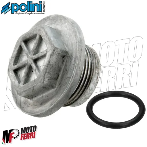 MF3599 Tappo + OR Vaschetta Benzina Carburatore Polini PWK 24 26 28 30 32 34