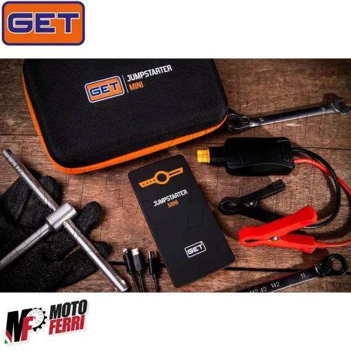 MF2489 Mini avviatore auto moto scooter get jump starter booster emergenza