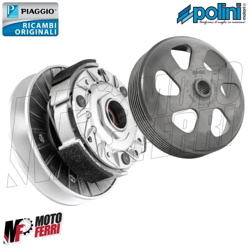 MF3620 Puleggia Frizione Originale + Campana Polini per MP3 250 300 cc 2006/2022