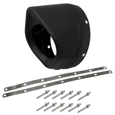 MF3622 - Fondello Carbonio Marmitta LeoVince LV One TMax 500 530 560 (2008-2024)