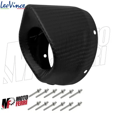 MF3623 Fondello Carbonio Marmitta LeoVince LV One - TMax 500/530/560 (2008-2024)