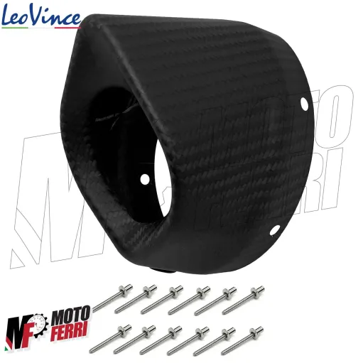 MF3623 Fondello Carbonio Marmitta LeoVince LV One - TMax 500/530/560 (2008-2024)