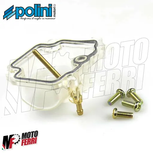 MF2154 Vaschetta Trasparente Inferiore per Carburatore Polini CP 17,5 19 21