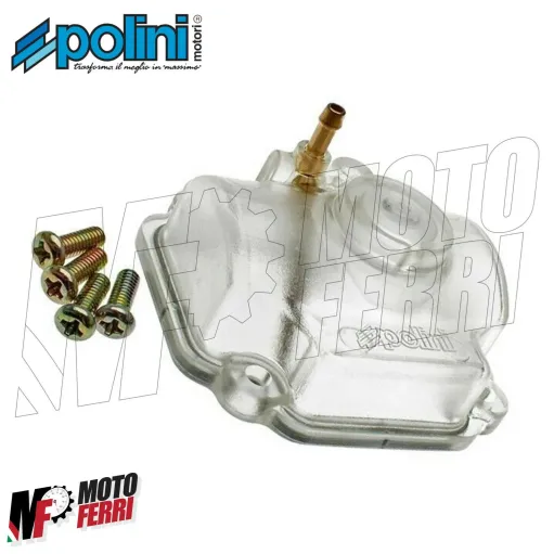 MF2154 Vaschetta Trasparente Inferiore per Carburatore Polini CP 17,5 19 21