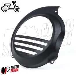 COPRIVENTOLA COPRIVOLANO COPERCHIO VOLANO NERO VESPA PX 125 150 200 PE SENZA AVVIAMENTO ELET 2