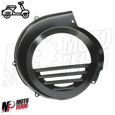 COPRIVENTOLA COPRIVOLANO COPERCHIO VOLANO NERO VESPA PX 125 150 200 PE SENZA AVVIAMENTO ELET