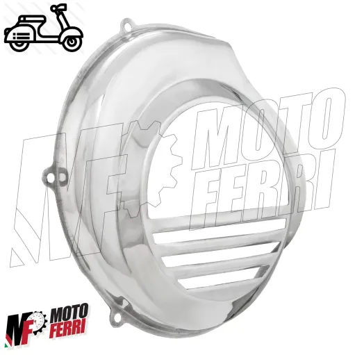 COPRIVENTOLA COPRIVOLANO CROMATO VESPA PX 125 150 200 PE AVVIAMENTO ELETTRICO
