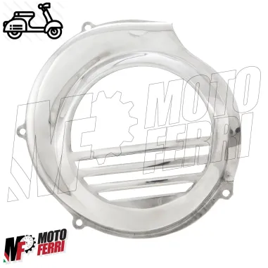 COPRIVENTOLA COPRIVOLANO CROMATO VESPA PX 125 150 200 PE AVVIAMENTO ELETTRICO