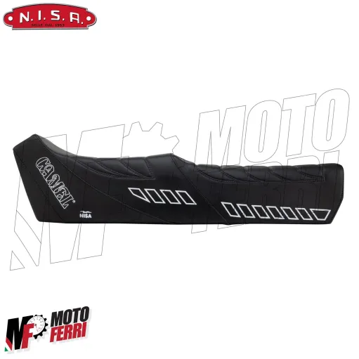 MF0039 Sella Camel Nera Fondo in Lamiera Piaggio Vespa PK 50 125 S XL Sport con Serratura