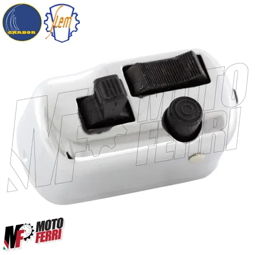 MF0767 Commutatore Deviatore Devio Luci Frecce Vespa 50 L R N Faro Tondo V5A1T