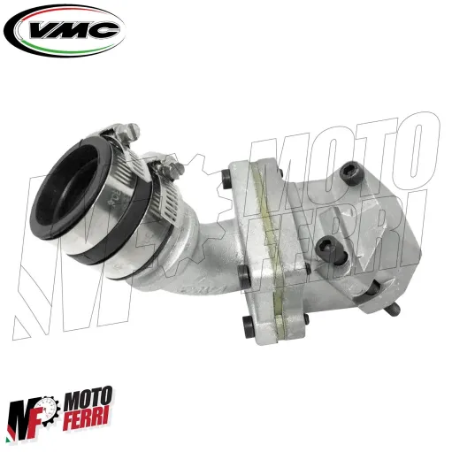 MF0777 Collettore Aspirazione Lamellare VMC 34 mm 2 Fori Vespa 50 Special ET3