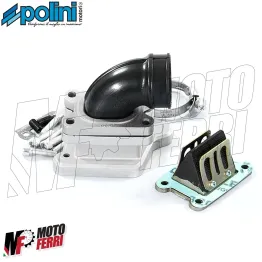 MF3641 Collettore Aspirazione Lamellare Polini Dm 28/30 - Vespa PX PE 125 150 2
