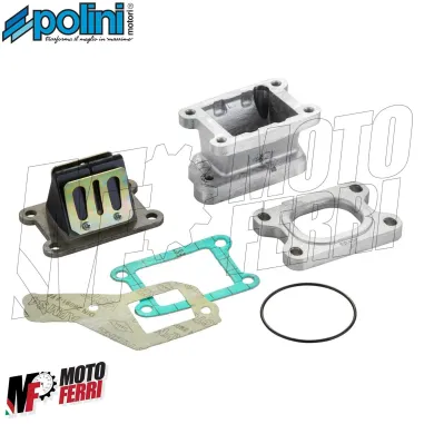 MF3641 Collettore Aspirazione Lamellare Polini Dm 28/30 - Vespa PX PE 125 150