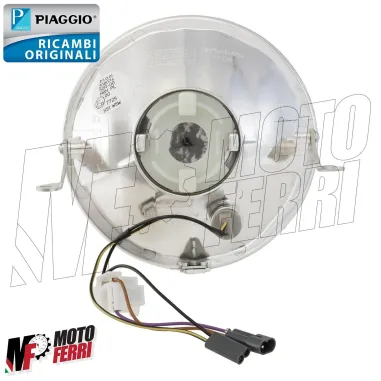 Faro Fanale Anteriore Plastica Originale Piaggio Vespa PX 125 150 200 Arcobaleno