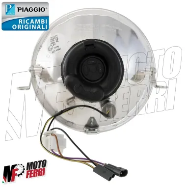 Faro Fanale Anteriore Plastica Originale Piaggio Vespa PX 125 150 200 Arcobaleno
