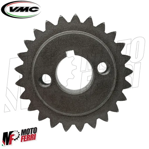 MF3634 Ingranaggio Z 25 Denti VMC per Campana Denti Dritti 27/69 Vespa Ape 50