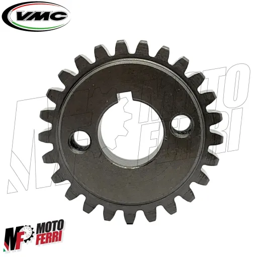 MF3635 Ingranaggio Z 25 Denti VMC per Campana Denti Dritti 24 / 72 Vespa Ape 50