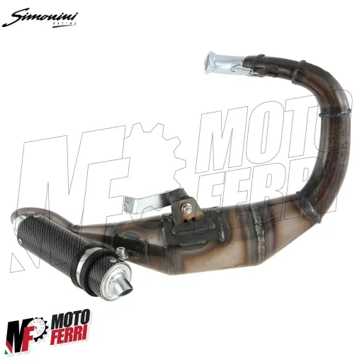 MF0991 - Marmitta Simonini Carbonio Vespa 50 Special R L N Modifica Motore a 130