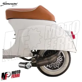 MF0991 - Marmitta Simonini Carbonio Vespa 50 Special R L N Motore 75 90 102 115 2