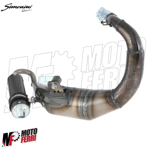 MF0991 - Marmitta Simonini Carbonio Vespa 50 Special R L N Motore 75 90 102 115
