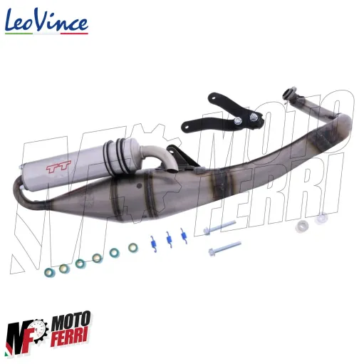 MF2872 Marmitta Scarico Leovince TT Hand Made NRG Power Runner SP ZIP MC2 MC3